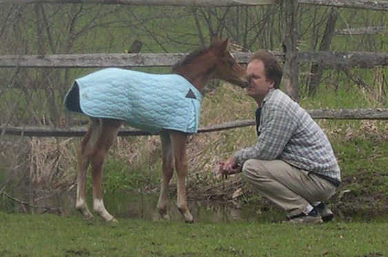Danny at a few days old